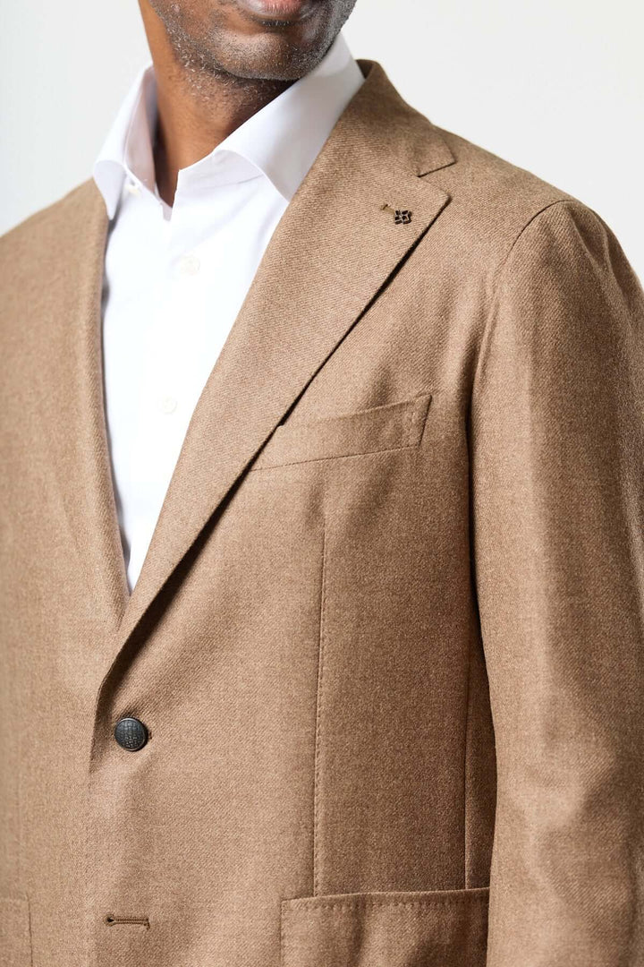 Tagliatore two-button wool jacket
