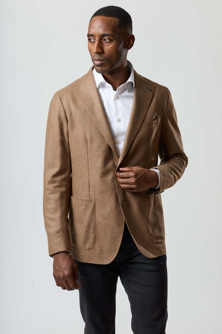 Tagliatore two-button wool jacket