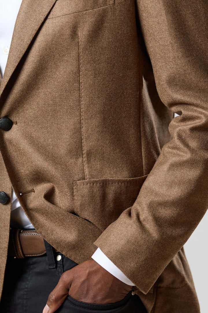 Tagliatore two-button wool jacket