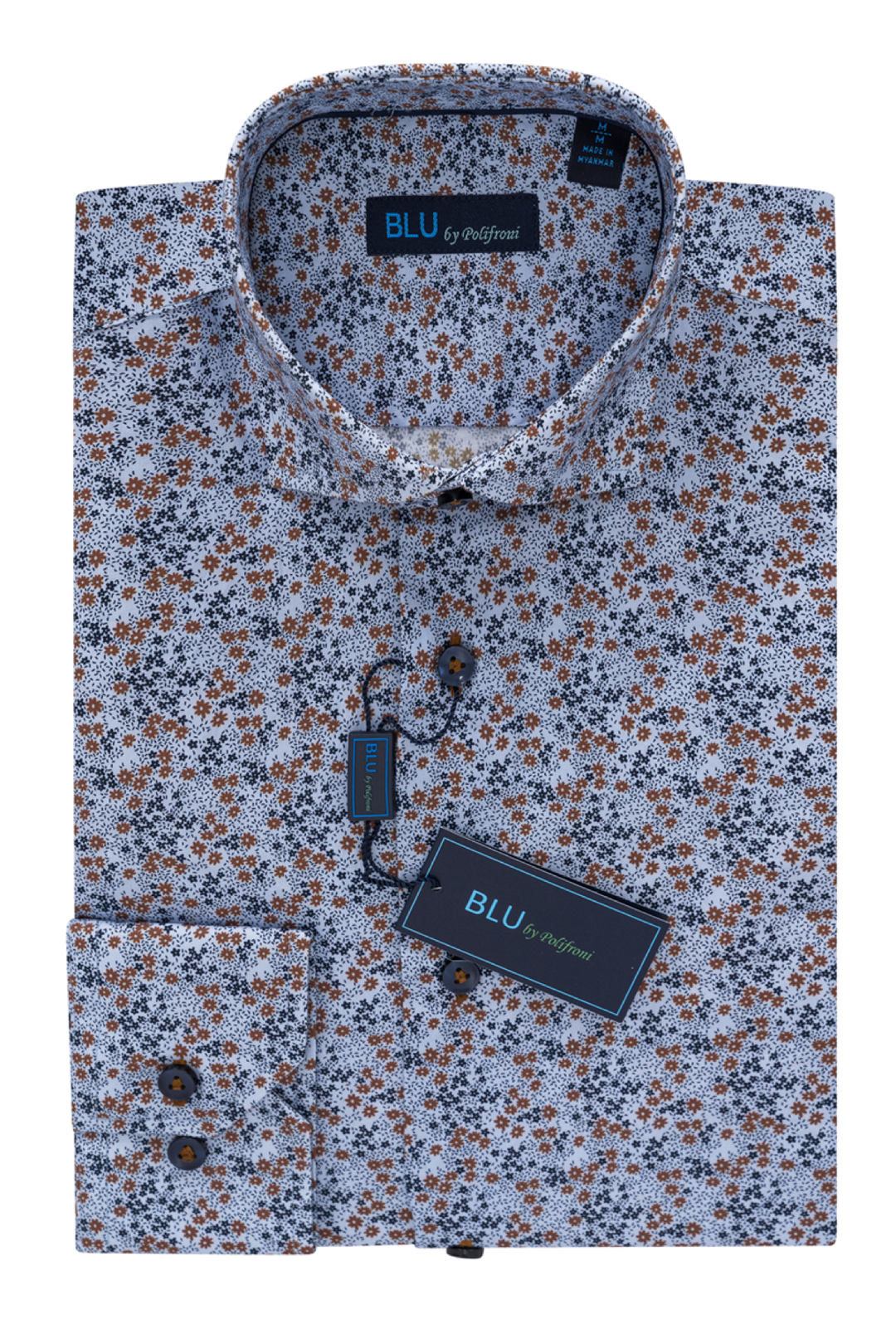 Chemise sportive avec motifs floraux