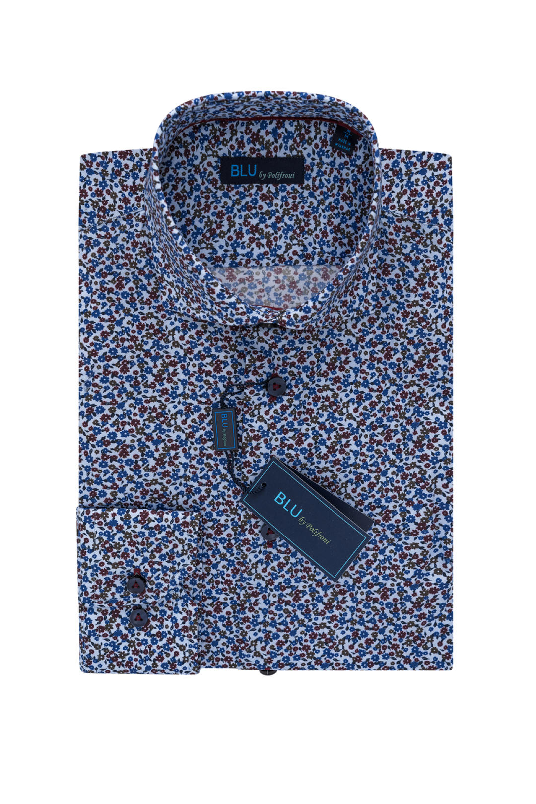 Chemise à motifs florals