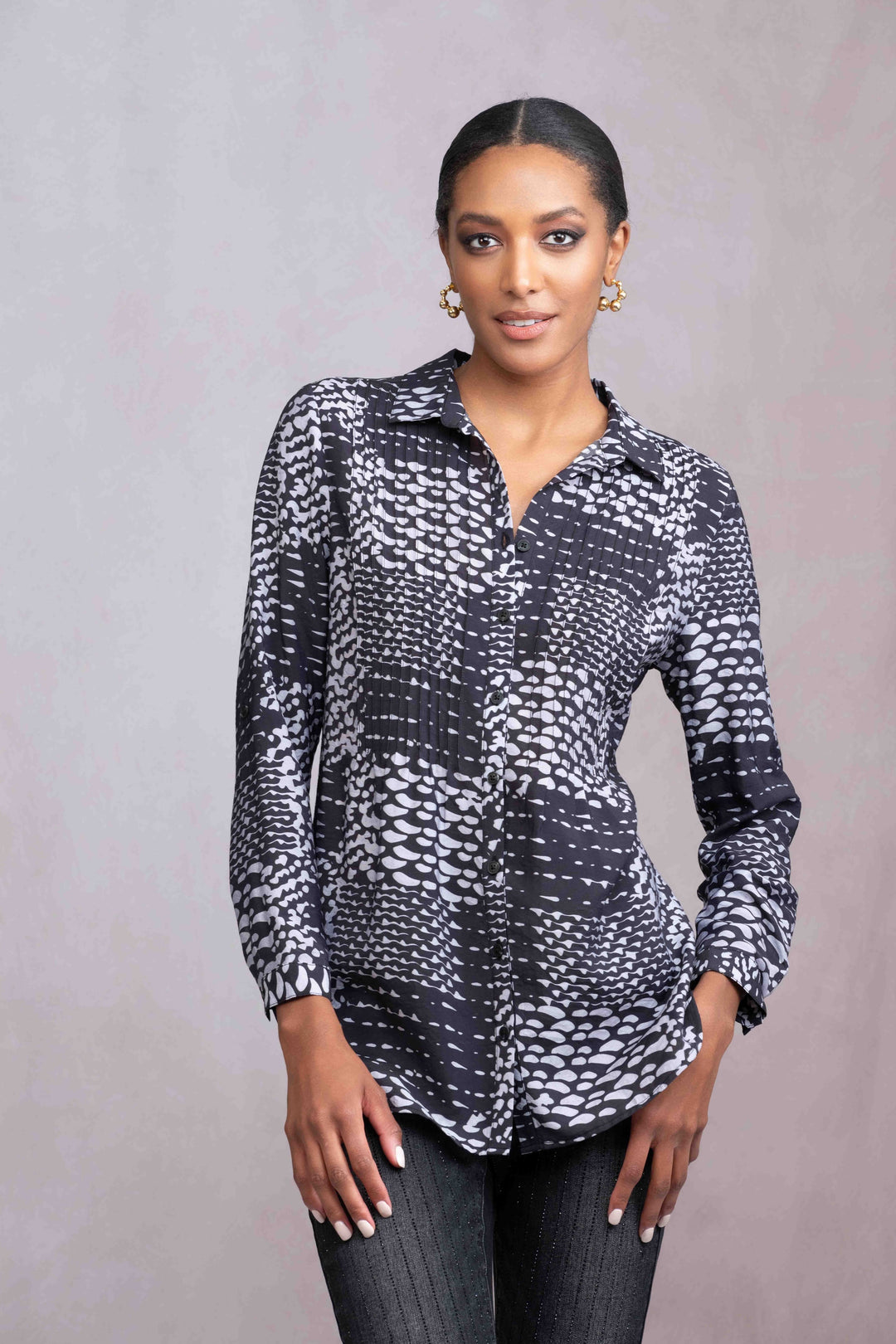 Chemise imprimée