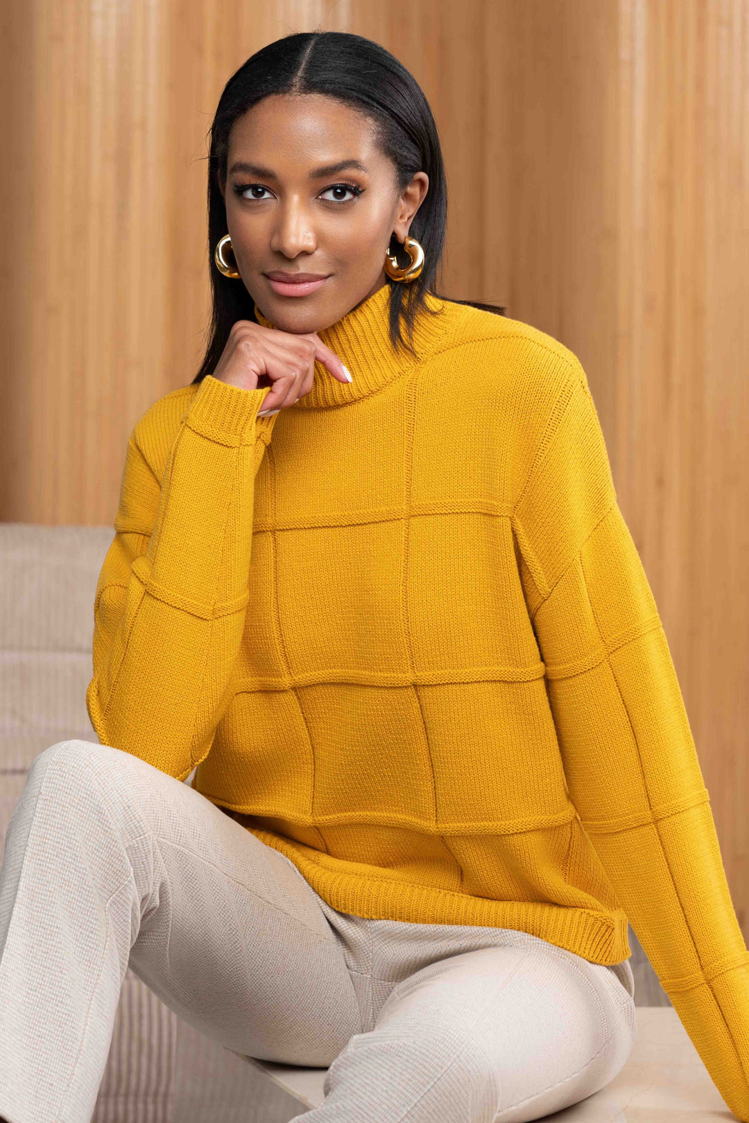 Tricot col roulé