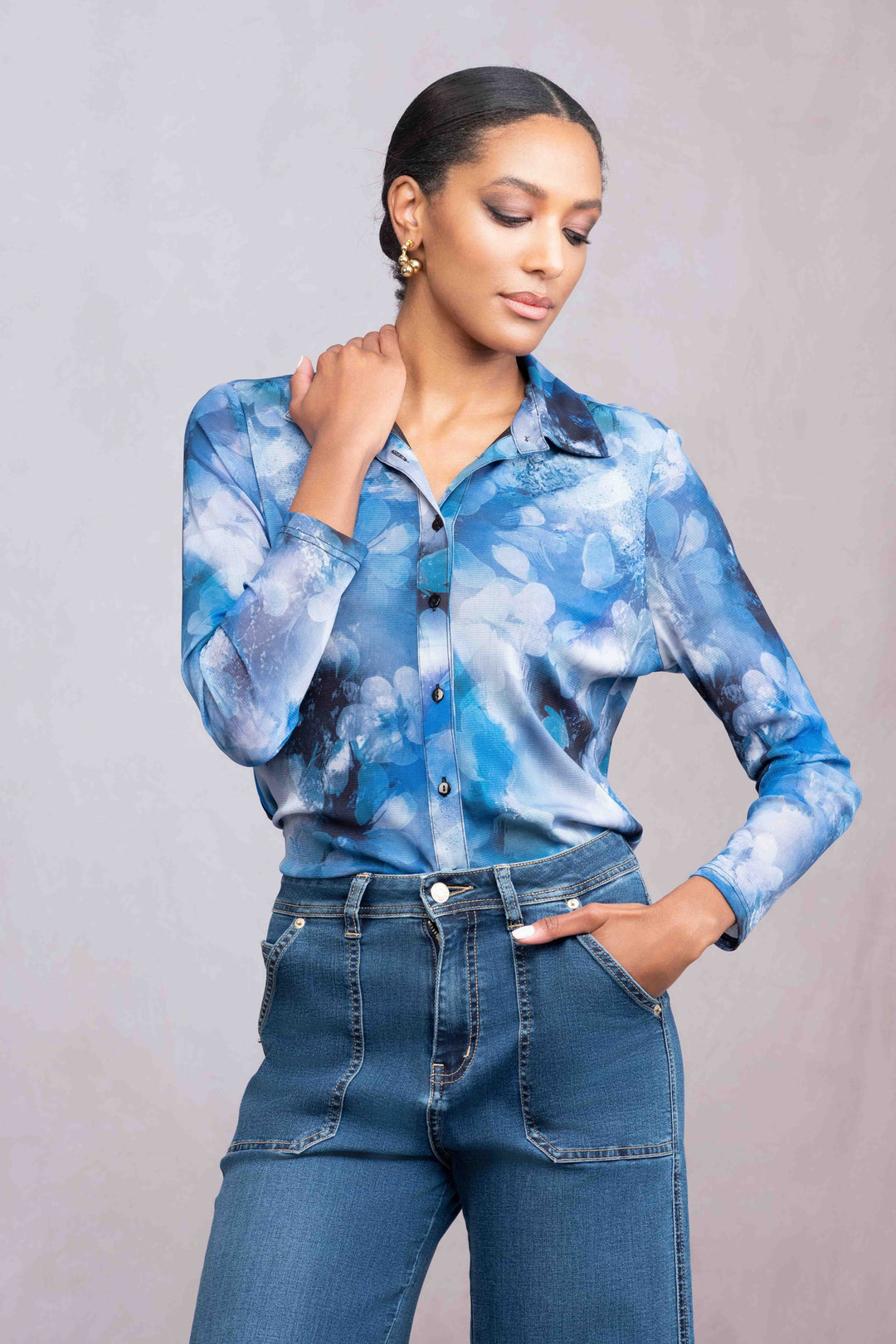 Chemise soyeuse