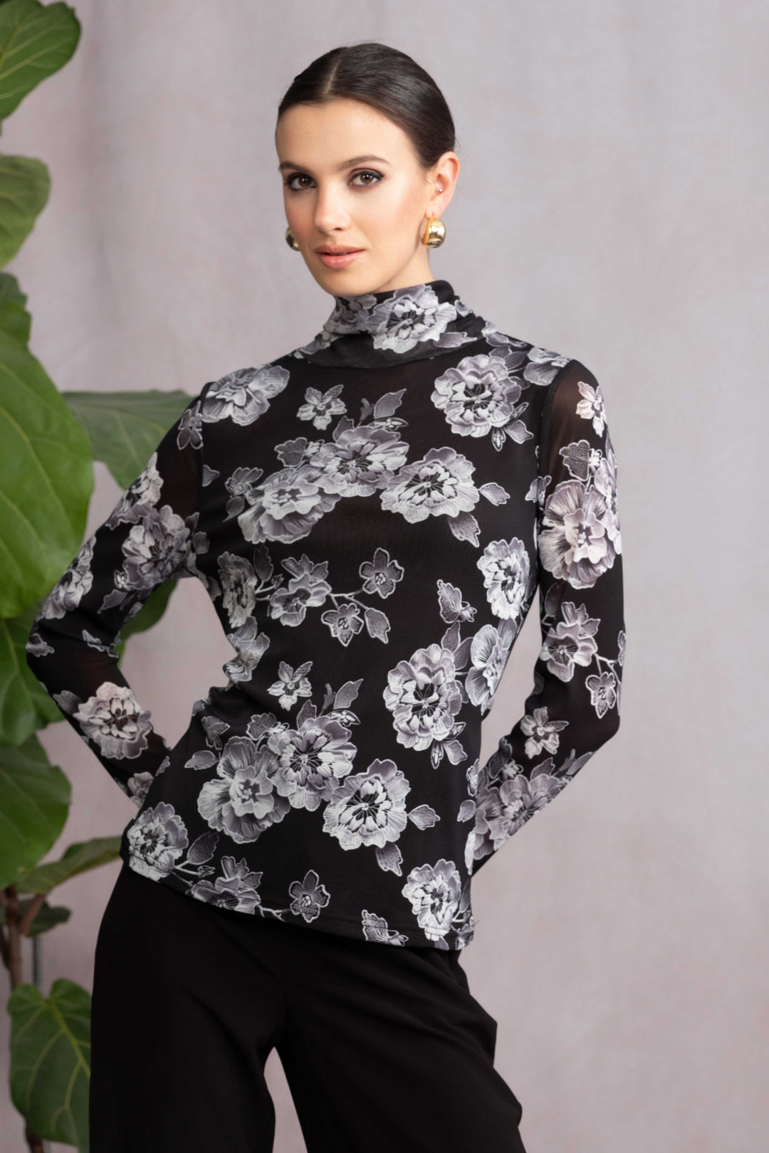 Semi-transparent sweater