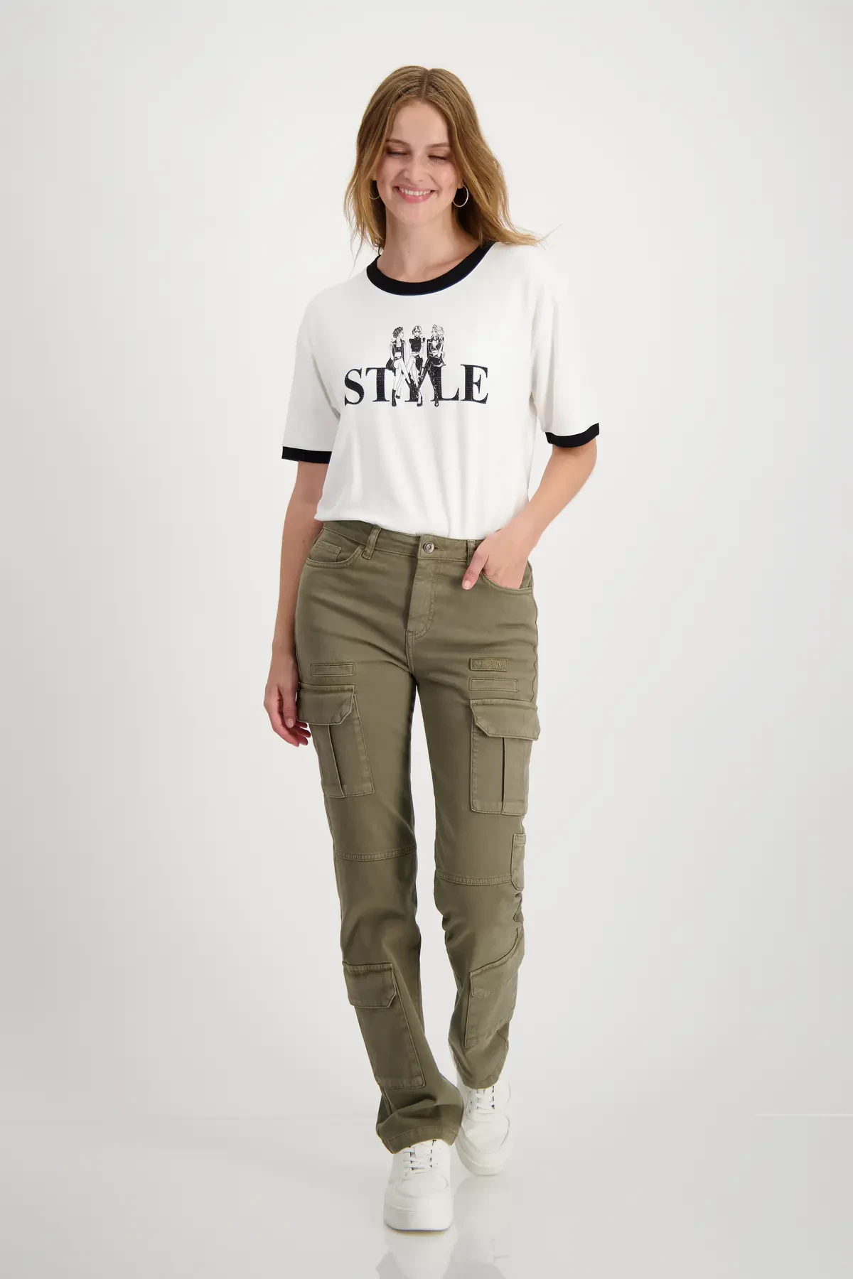 Pantalon cargo Monari pour femme Valérie Simon