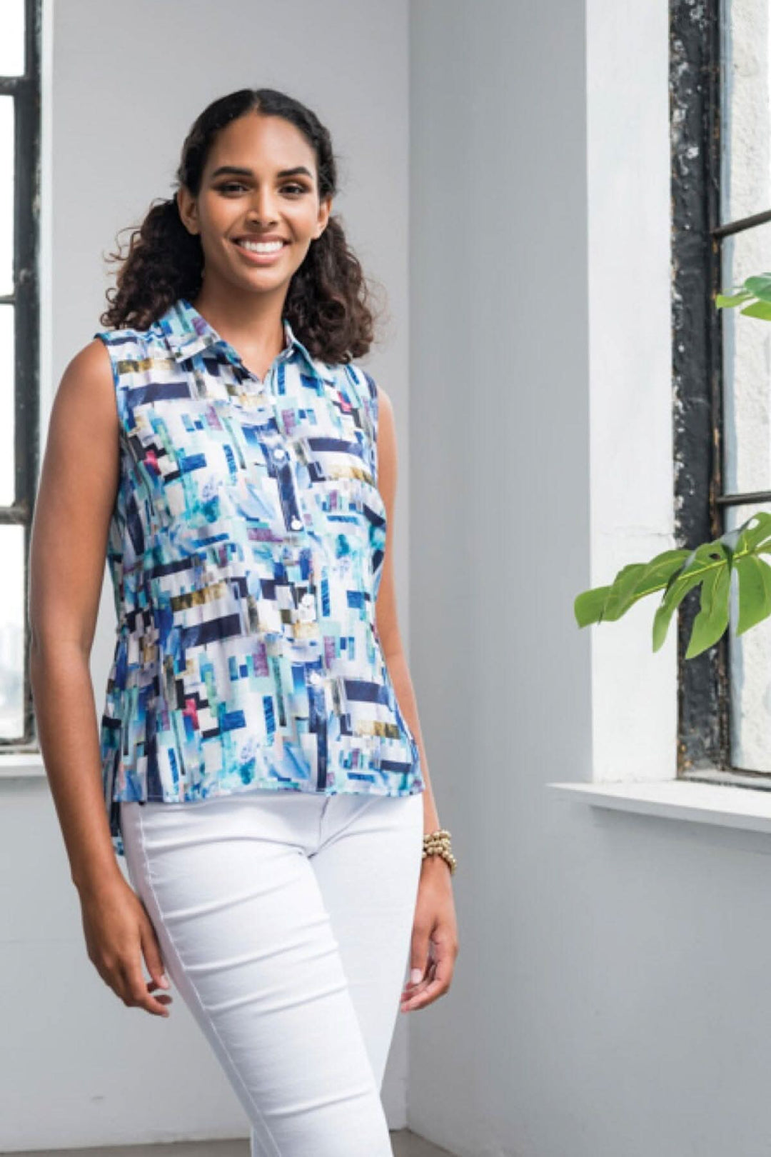 Blouse sans manche Alison Sheri