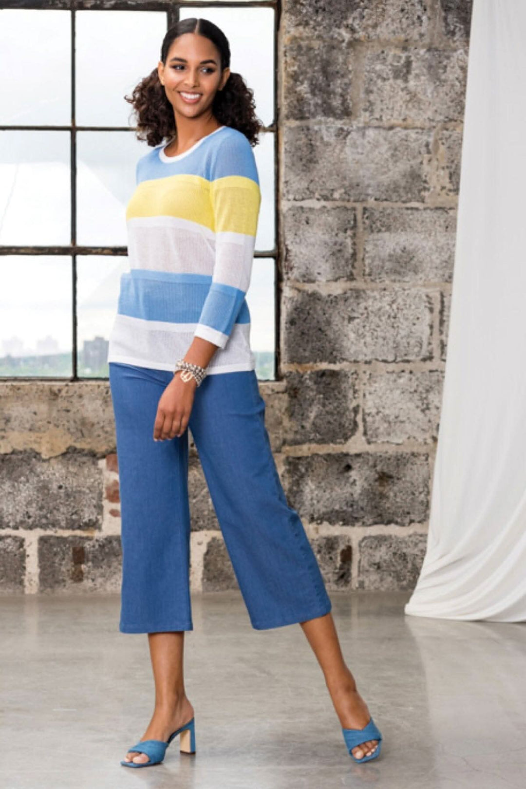 Chandail tricot de coton Alison Sheri