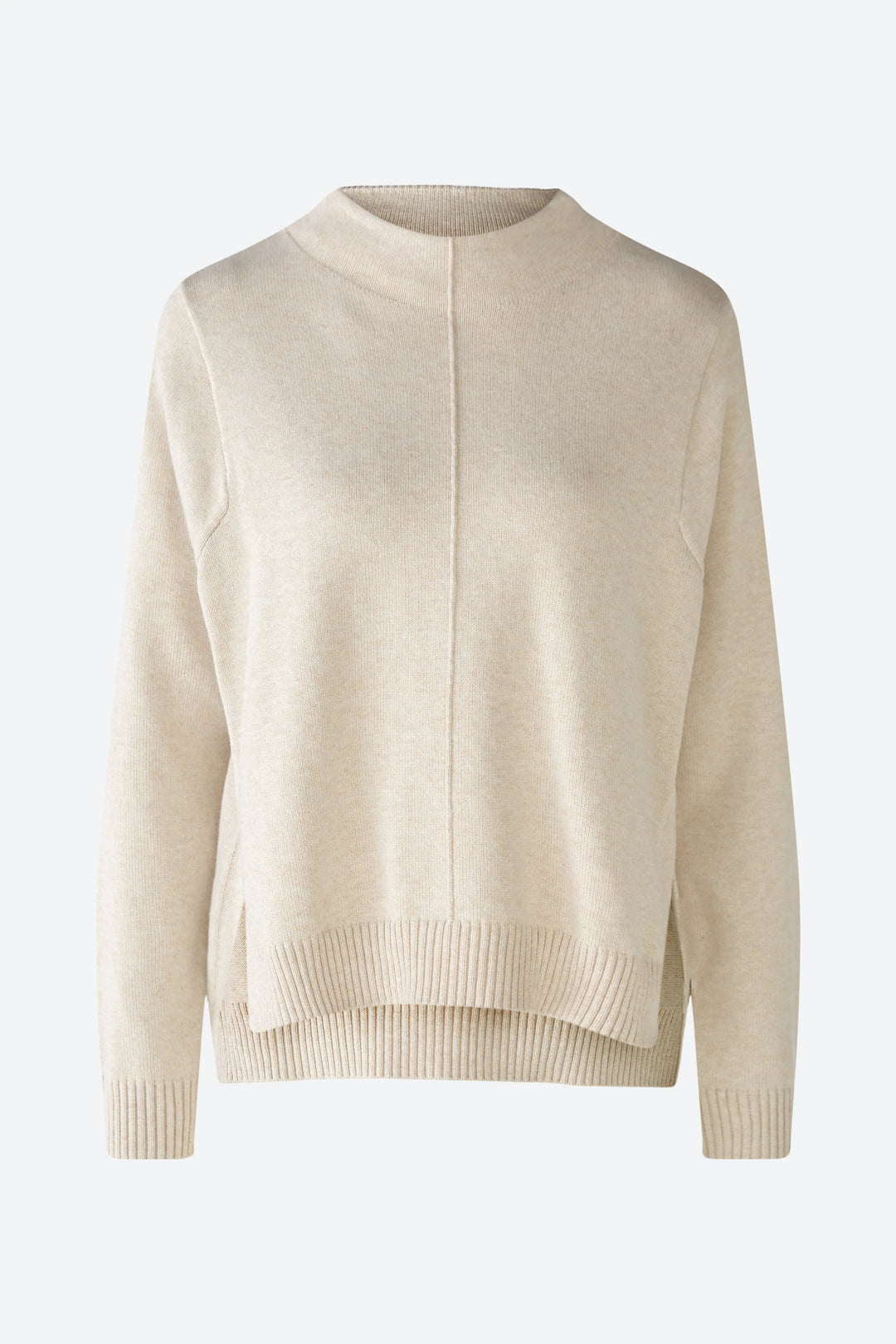 Cotton-viscose blend sweater