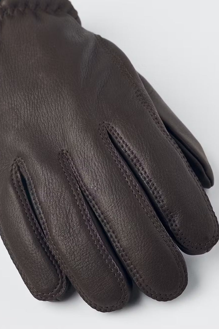 Tore Leather Glove