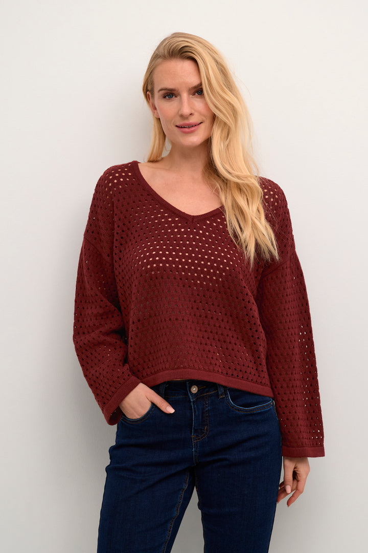 Wilow openwork sweater