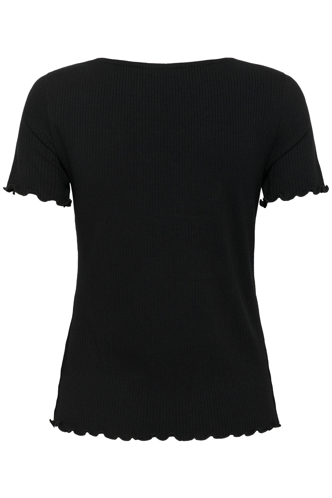 T-shirt à col froncé