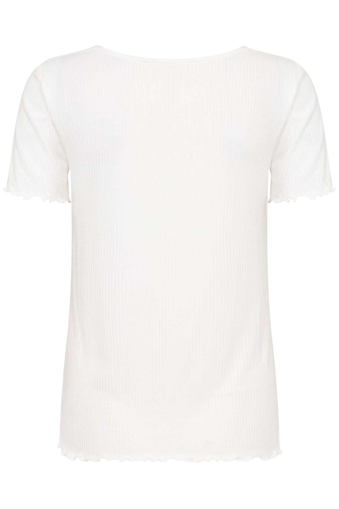 T-shirt à col froncé