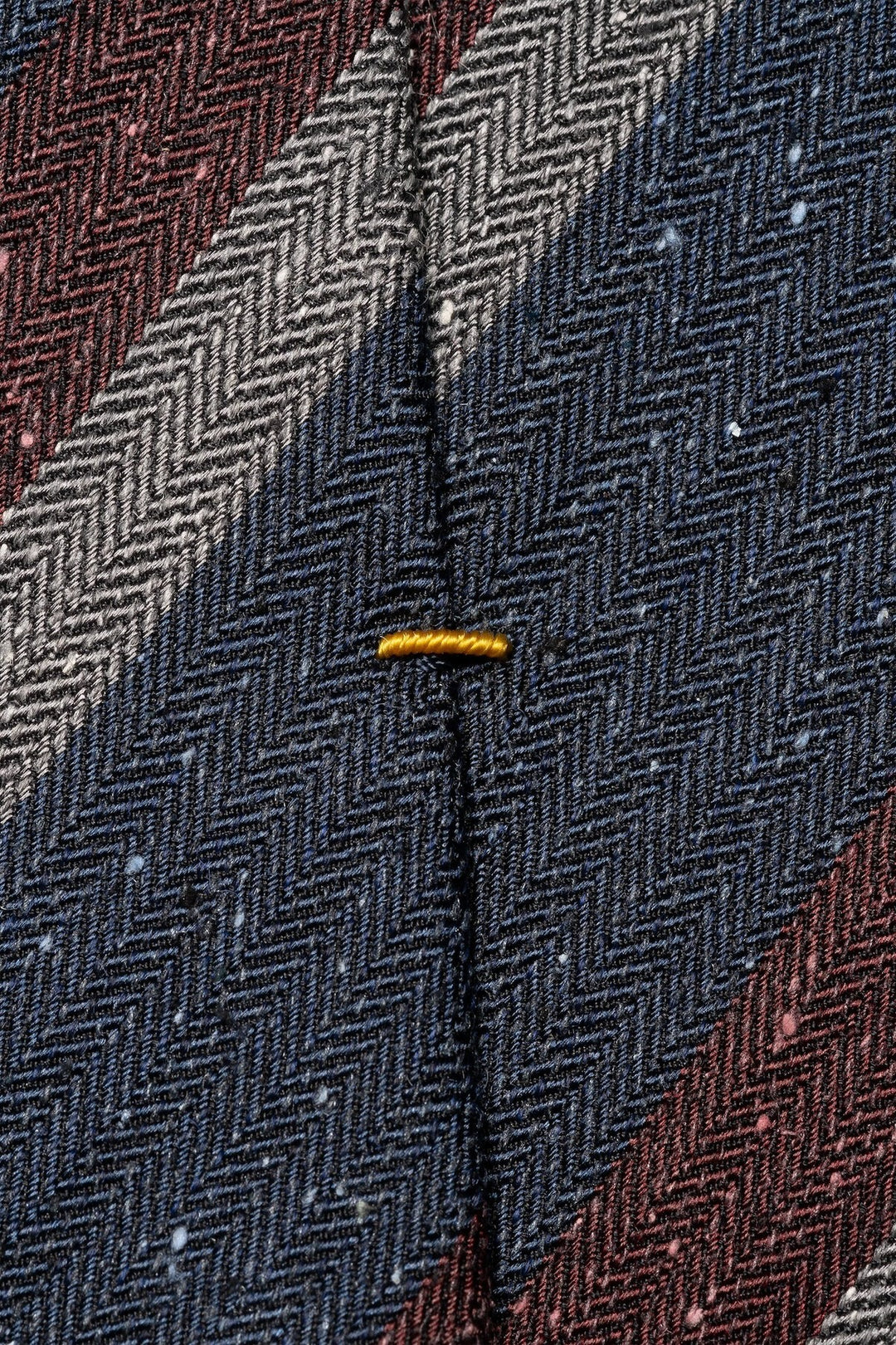 Silk and wool tie