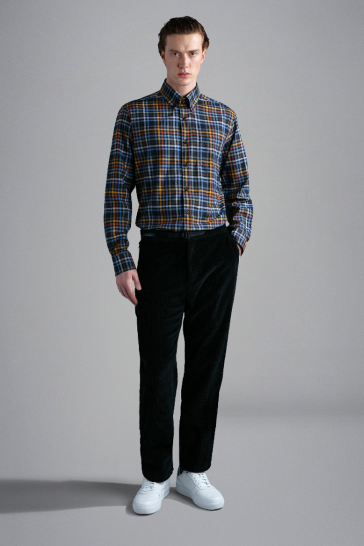 Chemise à carreaux