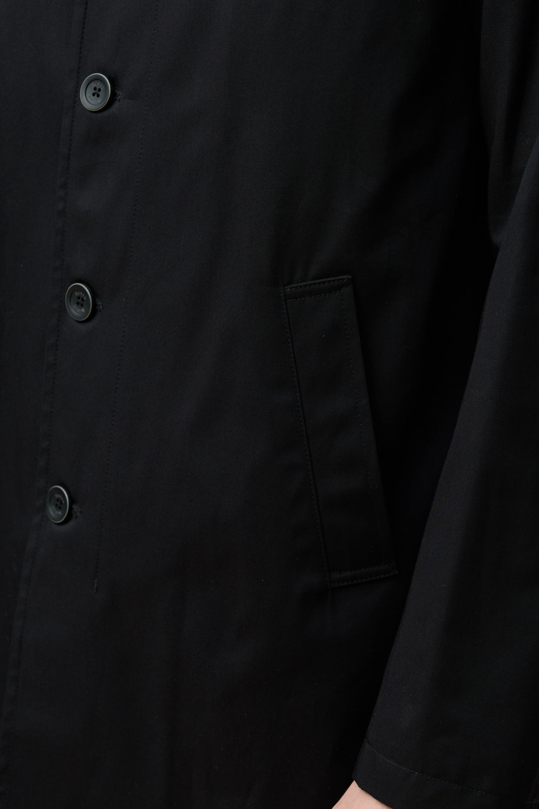 Impermeable en gabardine de coton