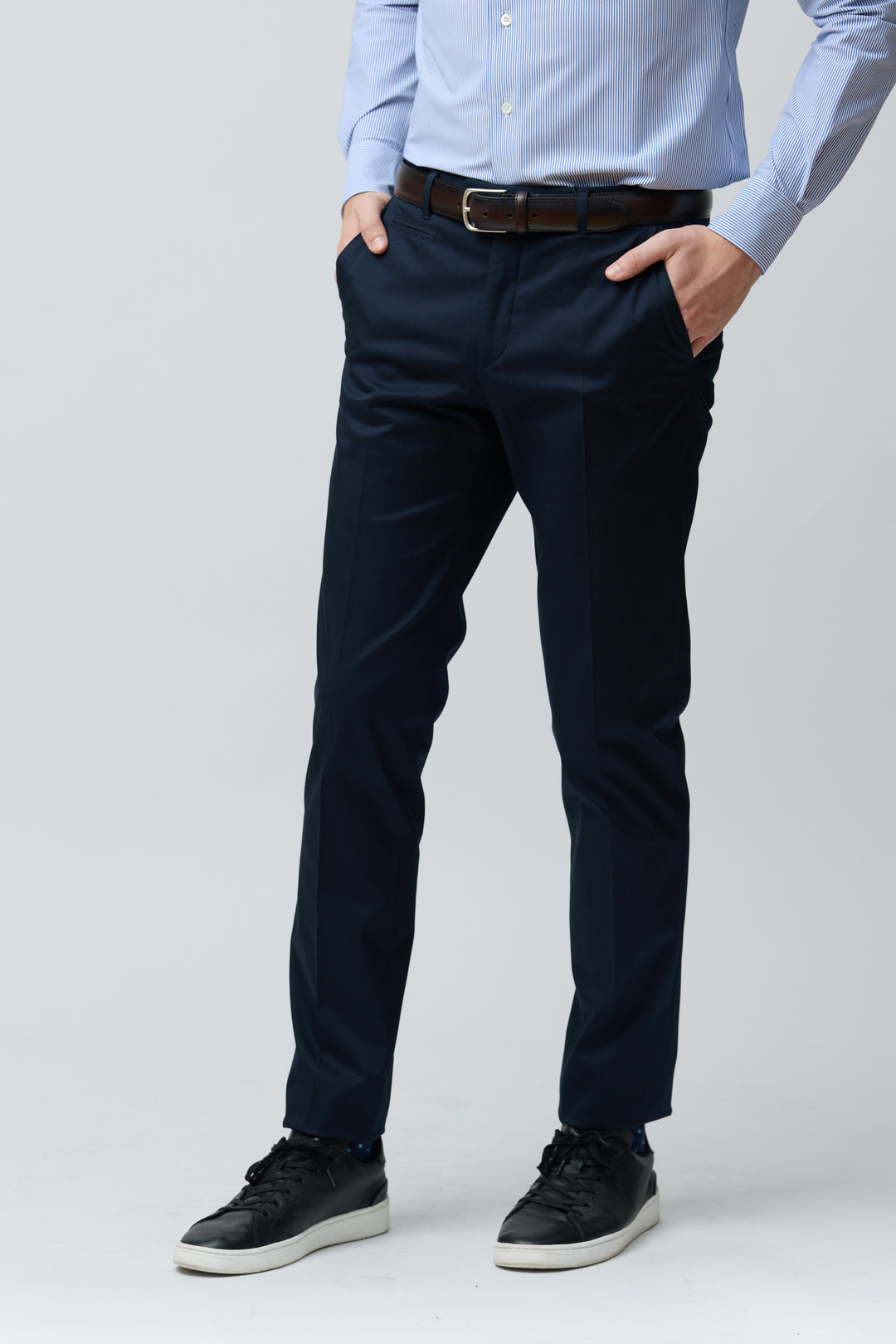 Pantalon habillé coupe ajustée