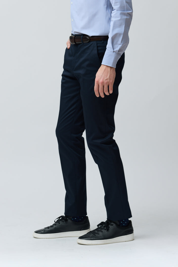 Pantalon habillé coupe ajustée