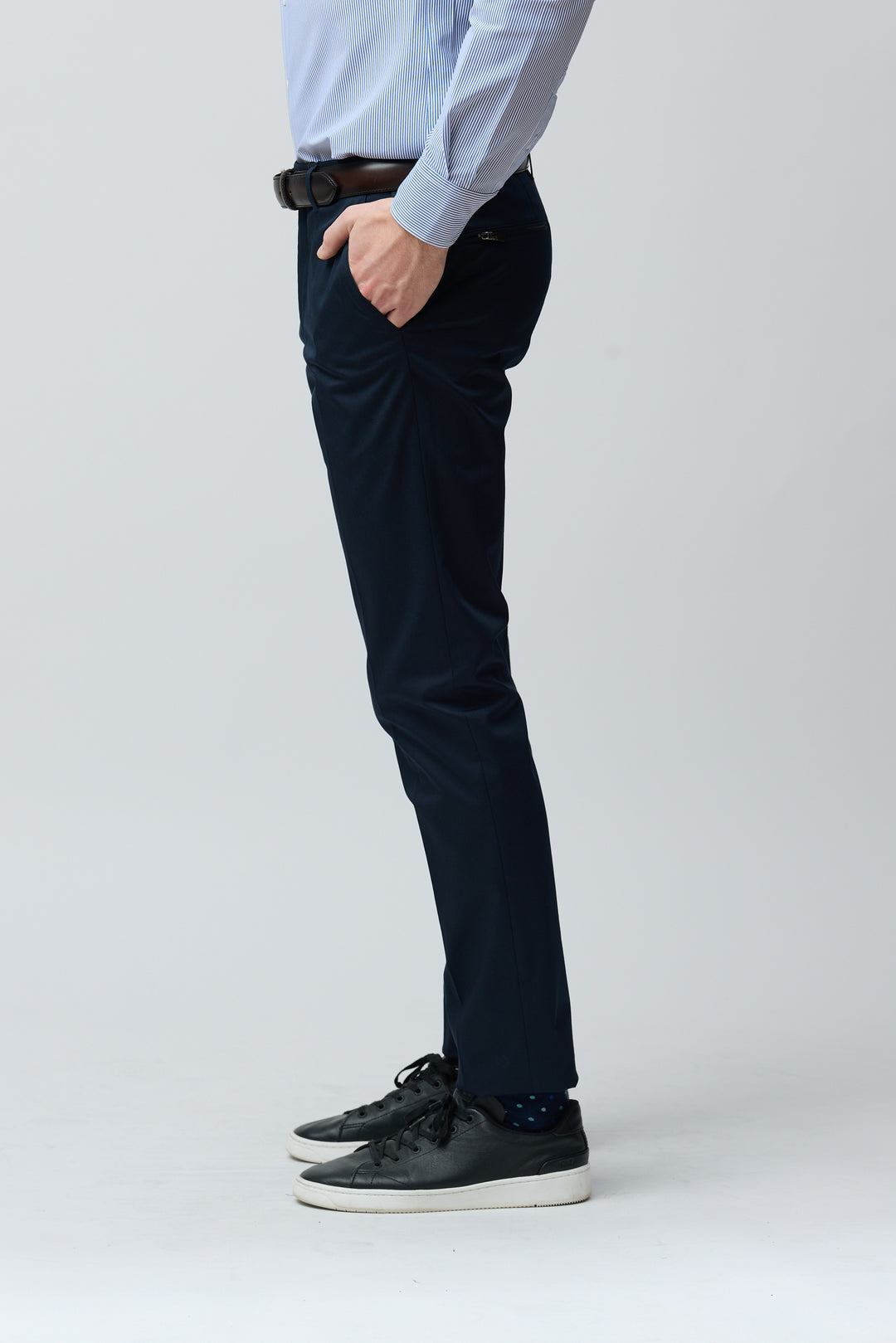 Pantalon habillé coupe ajustée