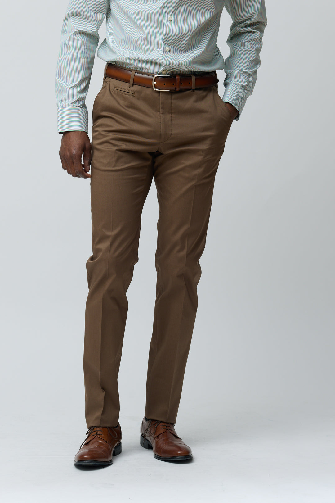 Pantalon habillé coupe ajustée