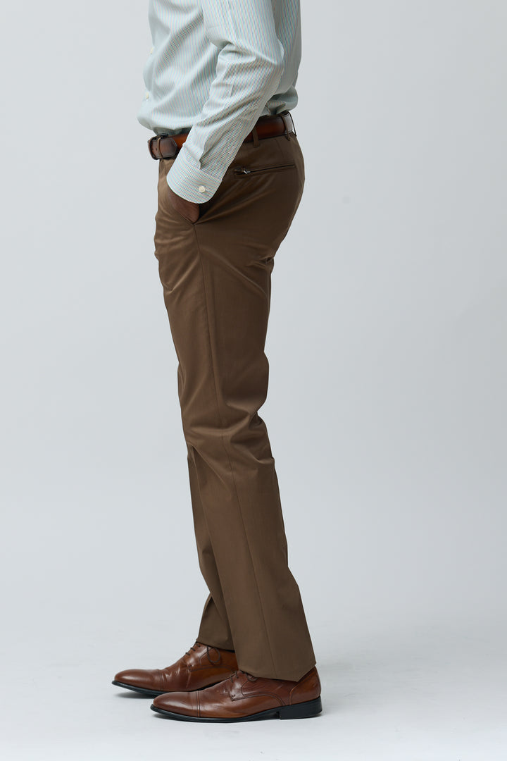 Pantalon habillé coupe ajustée