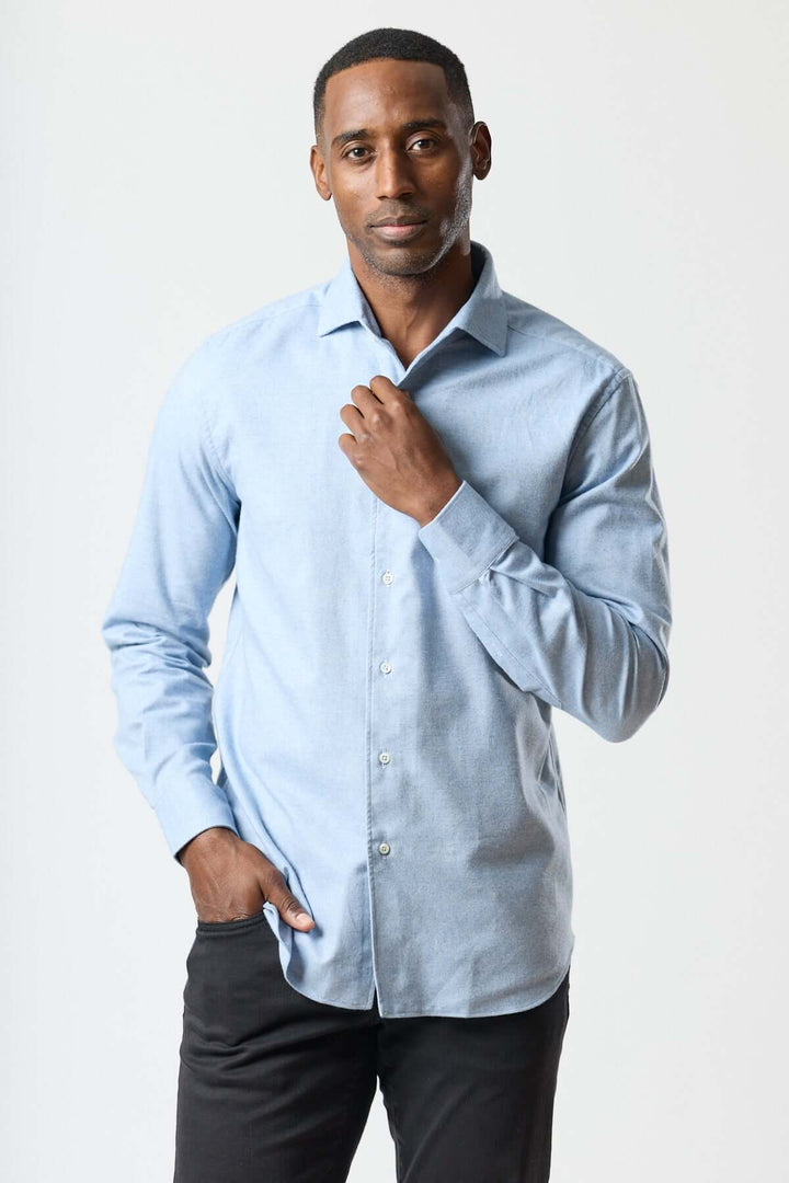 Chemise en flanelle de coton