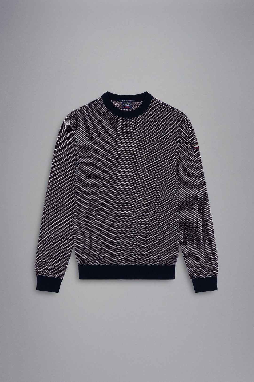 Textured wool sweater