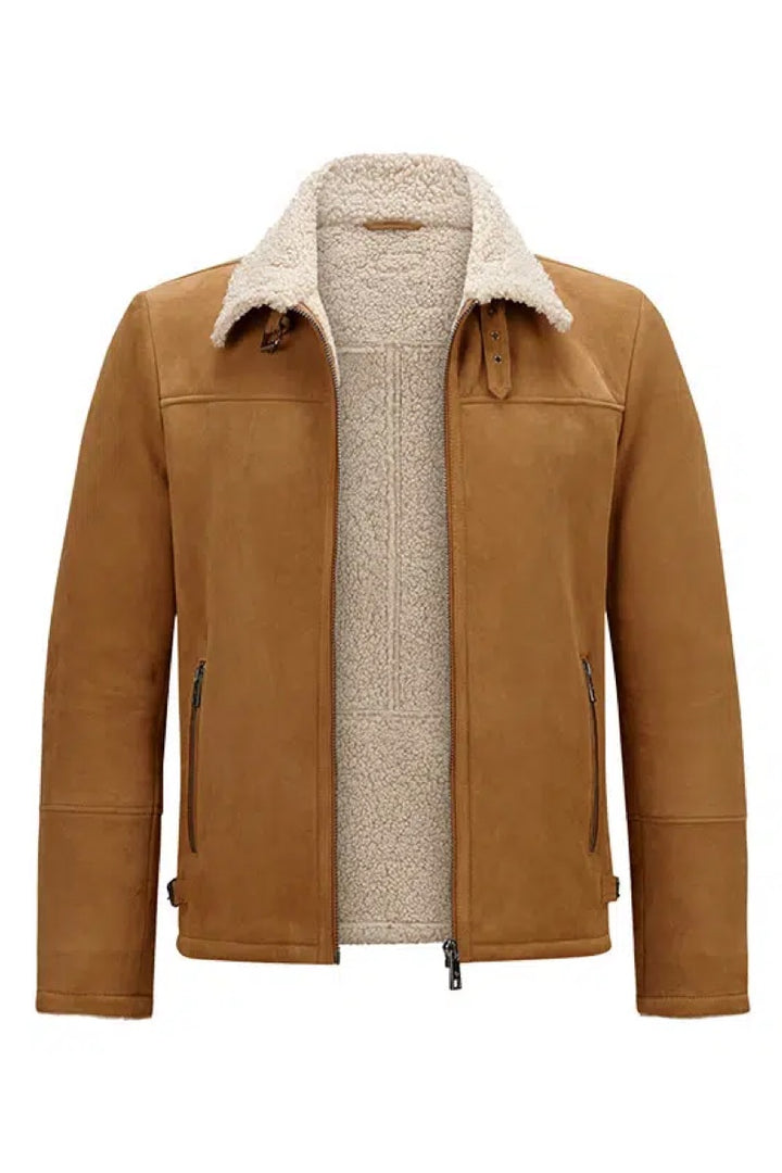 Manteau en cuir