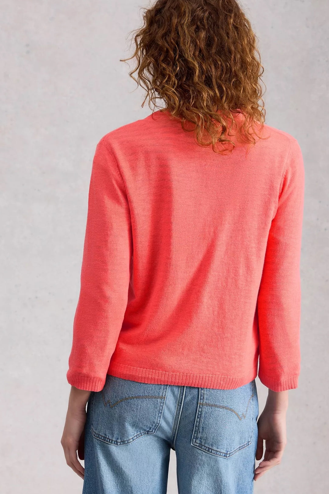 Cardigan en mélange de lin Nova