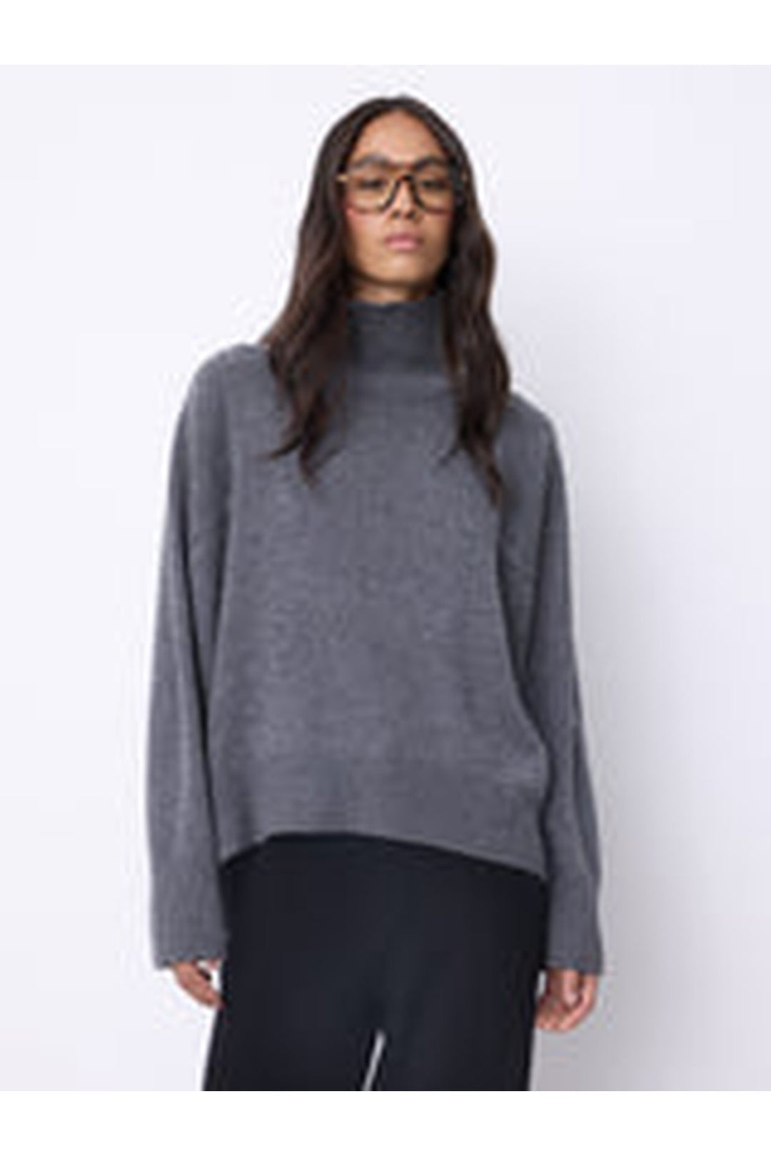 WENDY — Oversized funnel neck sweater