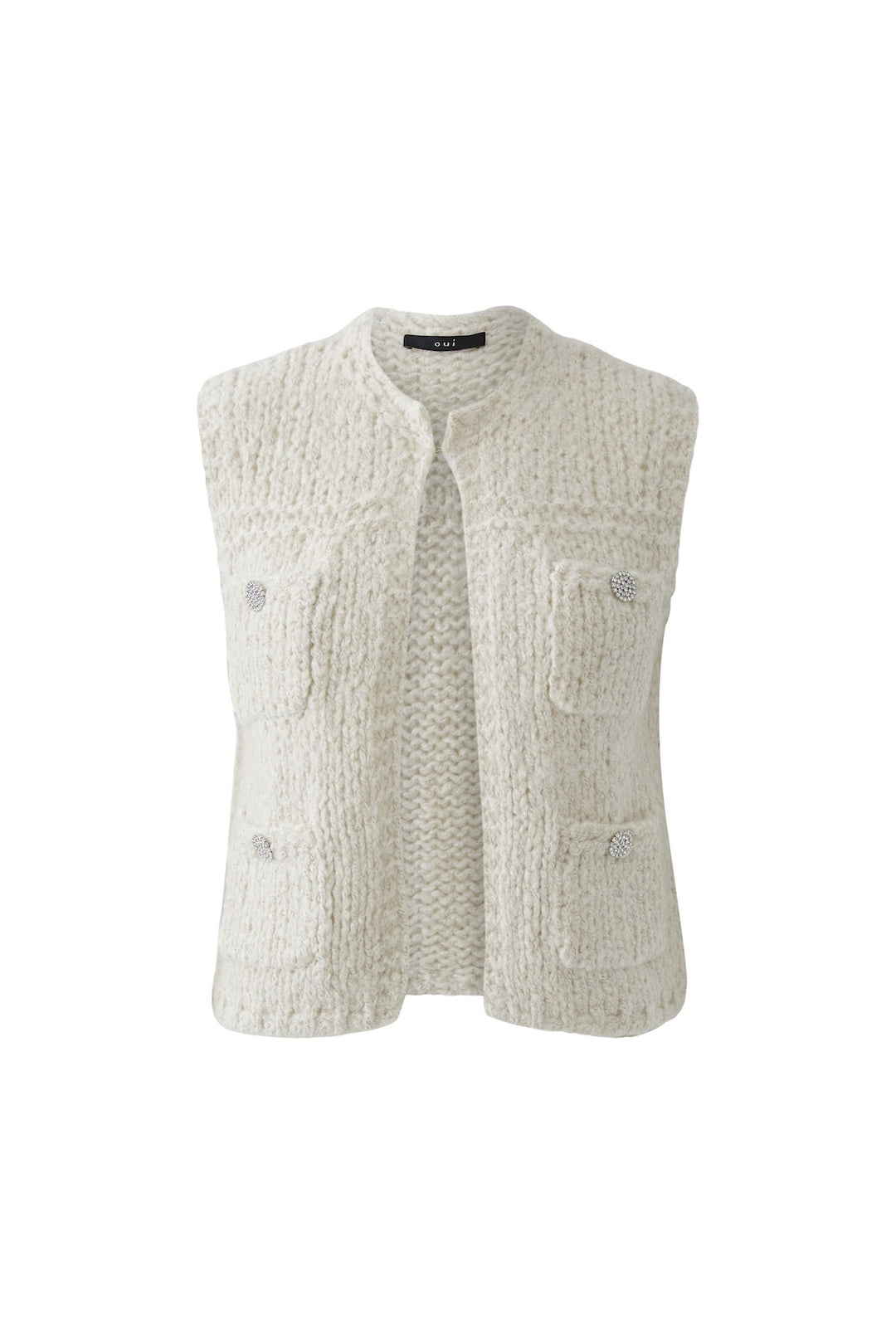 Haut sans manches en maille