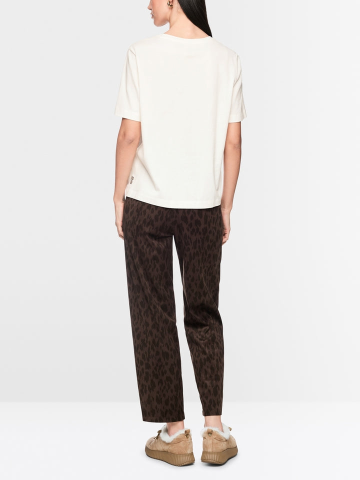 T-shirt en coton imprimé