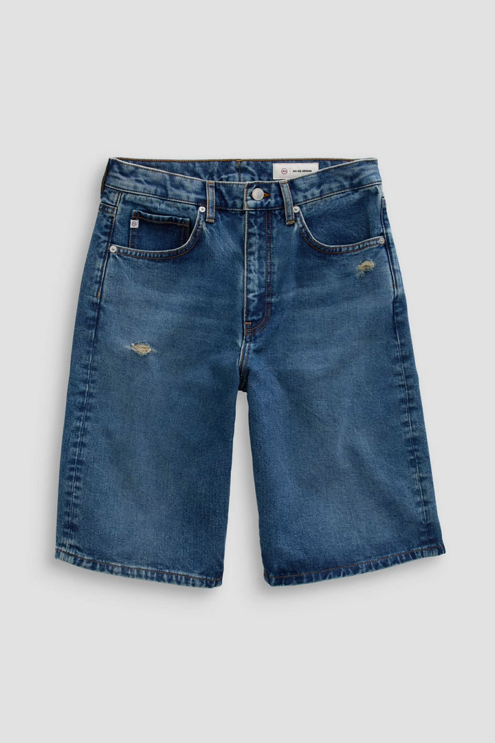Thalia Denim Bermuda Shorts in Fit Casual Style