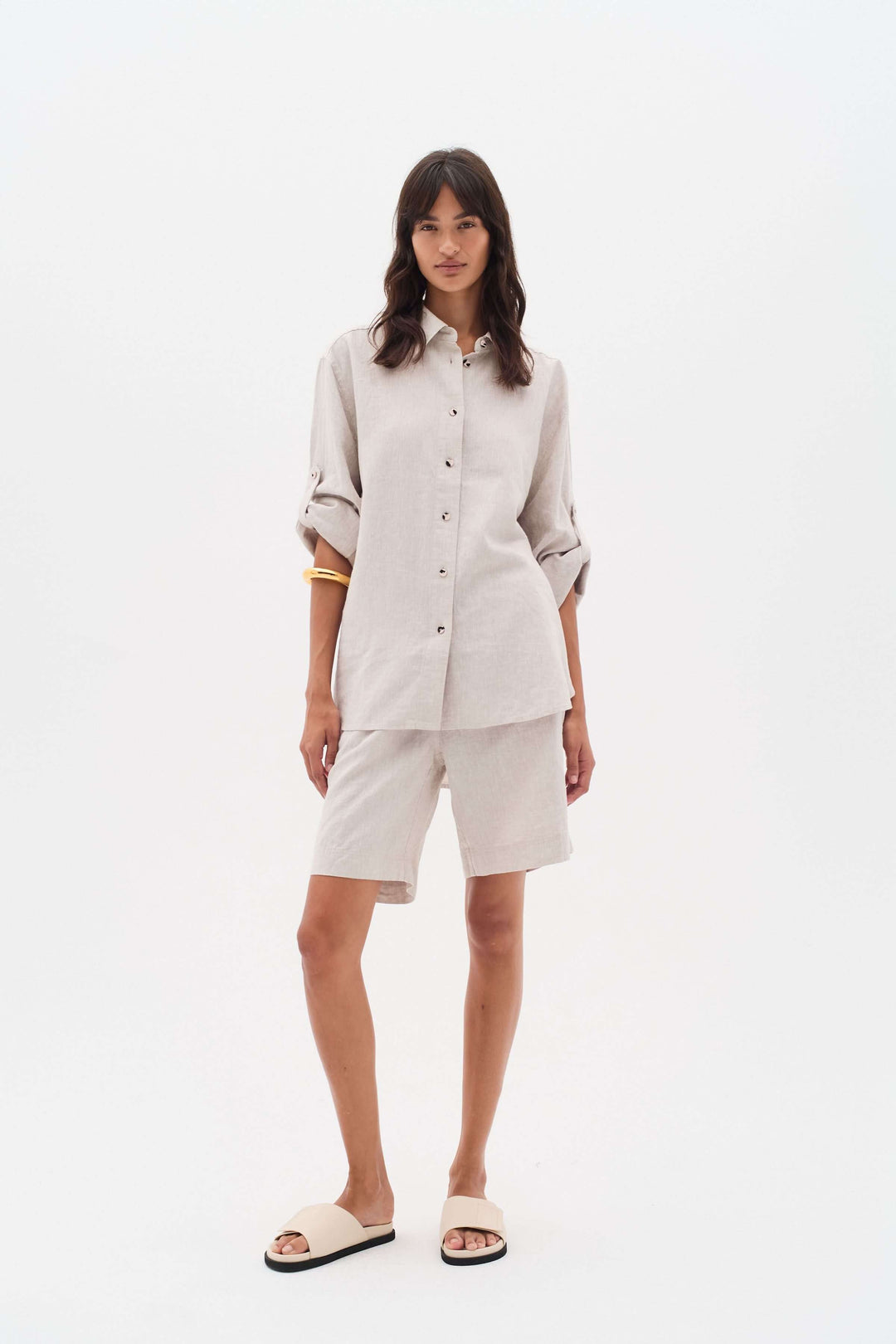 Bermuda en lin Rimone Inwear pour femme Valérie Simon