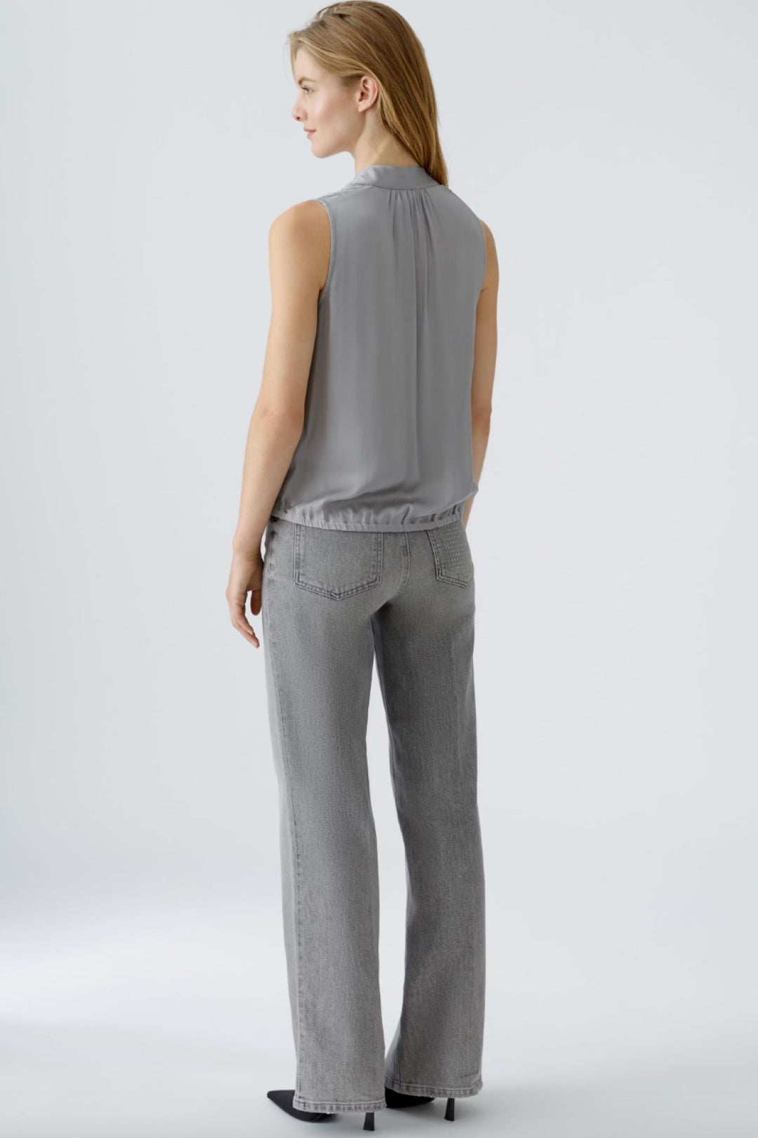 Blouse semblant cravate