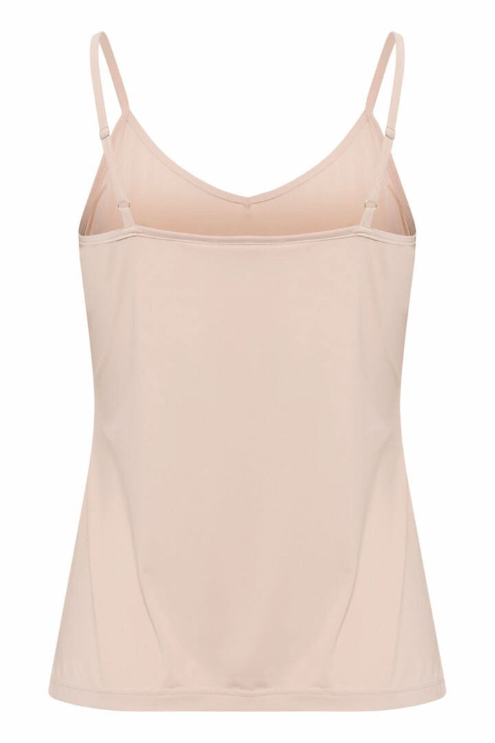 Camisole légère à bretelles ajustables, coupe ajustée, parfaite pour un usage quotidien.
