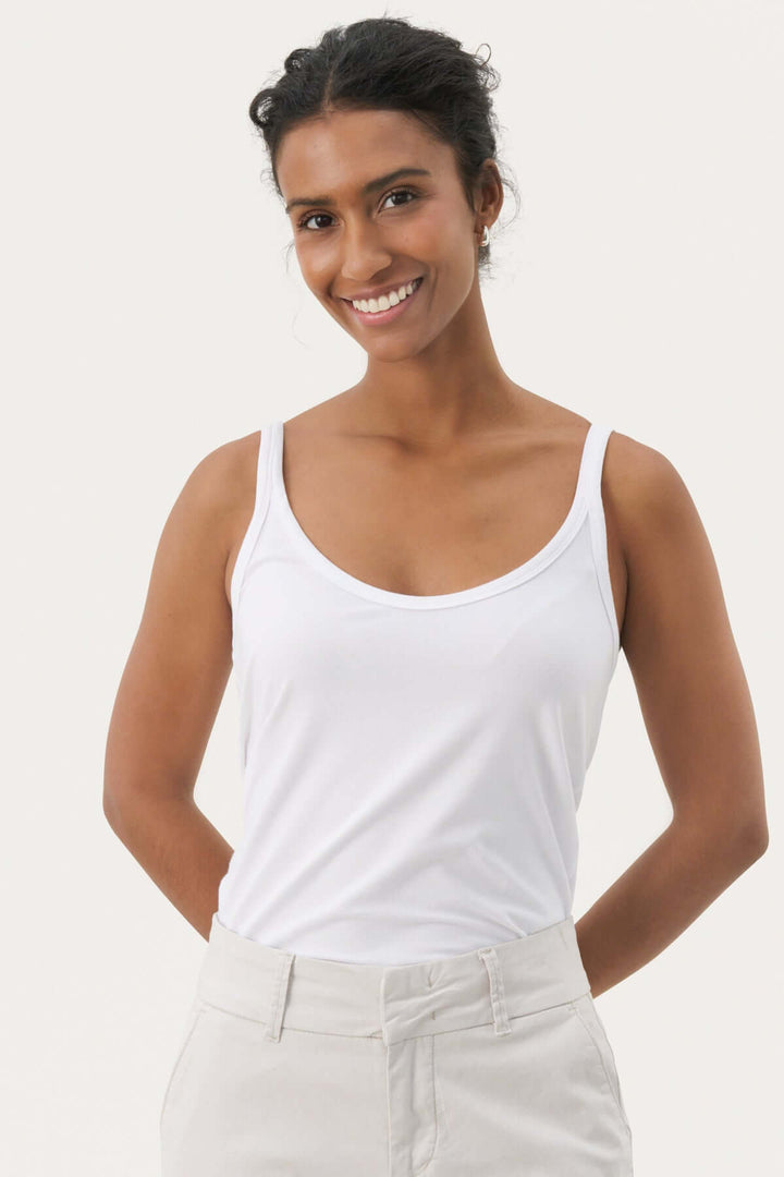 Camisole à encolure arrondie