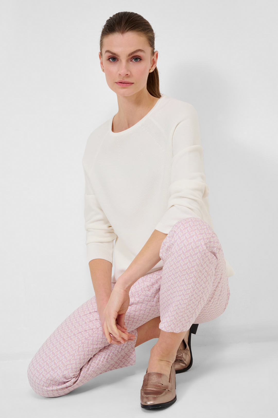 Lesley crew neck knit