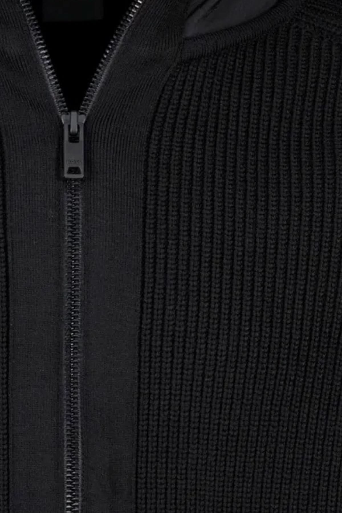 Kigloo zippered cardigan in wool and nylon Hugo boss for men
