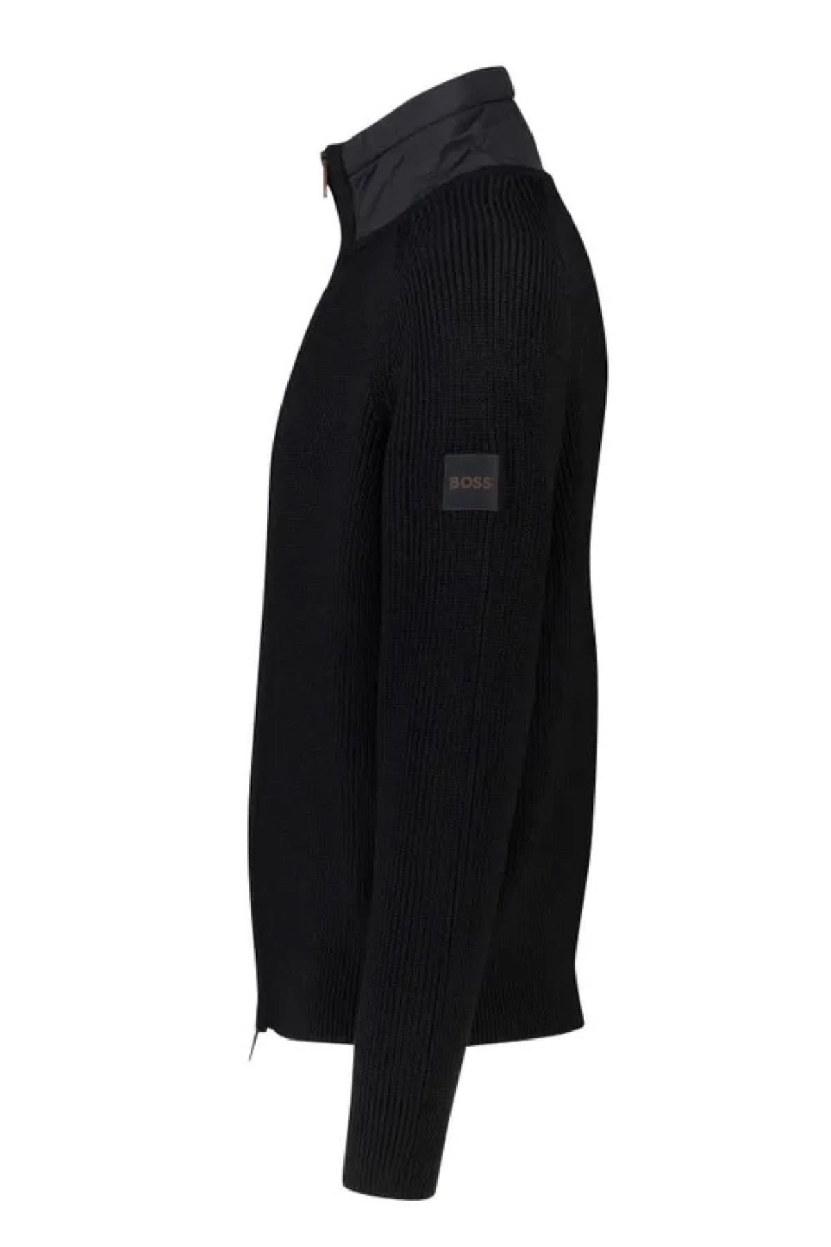 Kigloo zippered cardigan in wool and nylon Hugo boss for men
