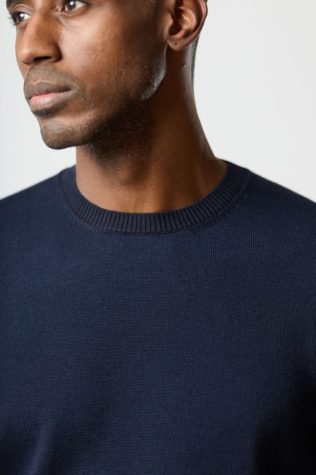 Chandail col rond essentiel