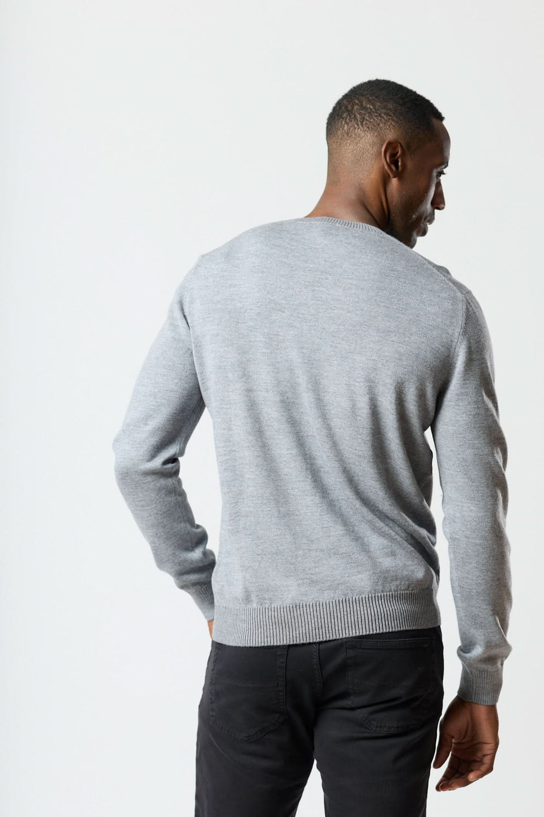 Chandail col rond essentiel