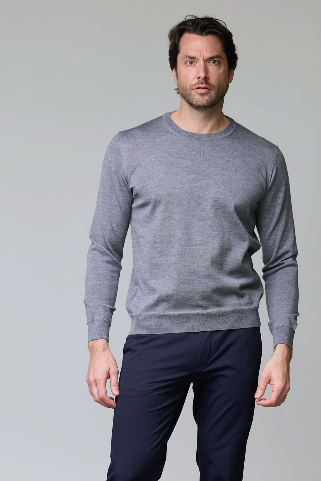 Merino wool turtleneck sweater