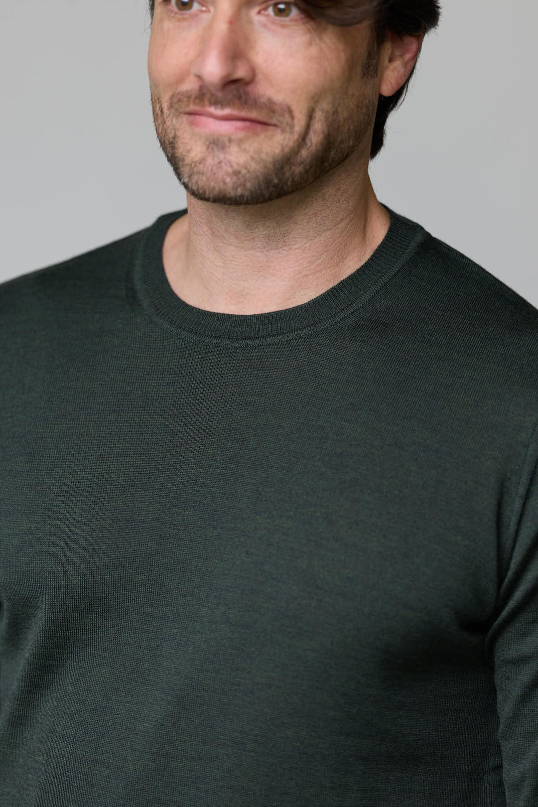 Merino wool turtleneck sweater