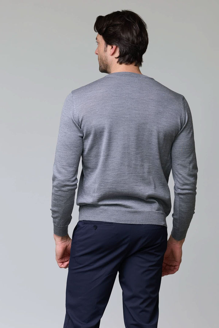 Merino wool turtleneck sweater