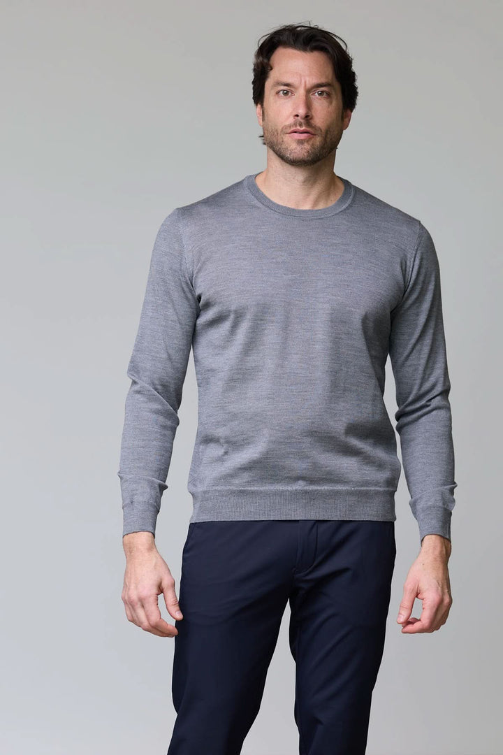 Merino wool turtleneck sweater