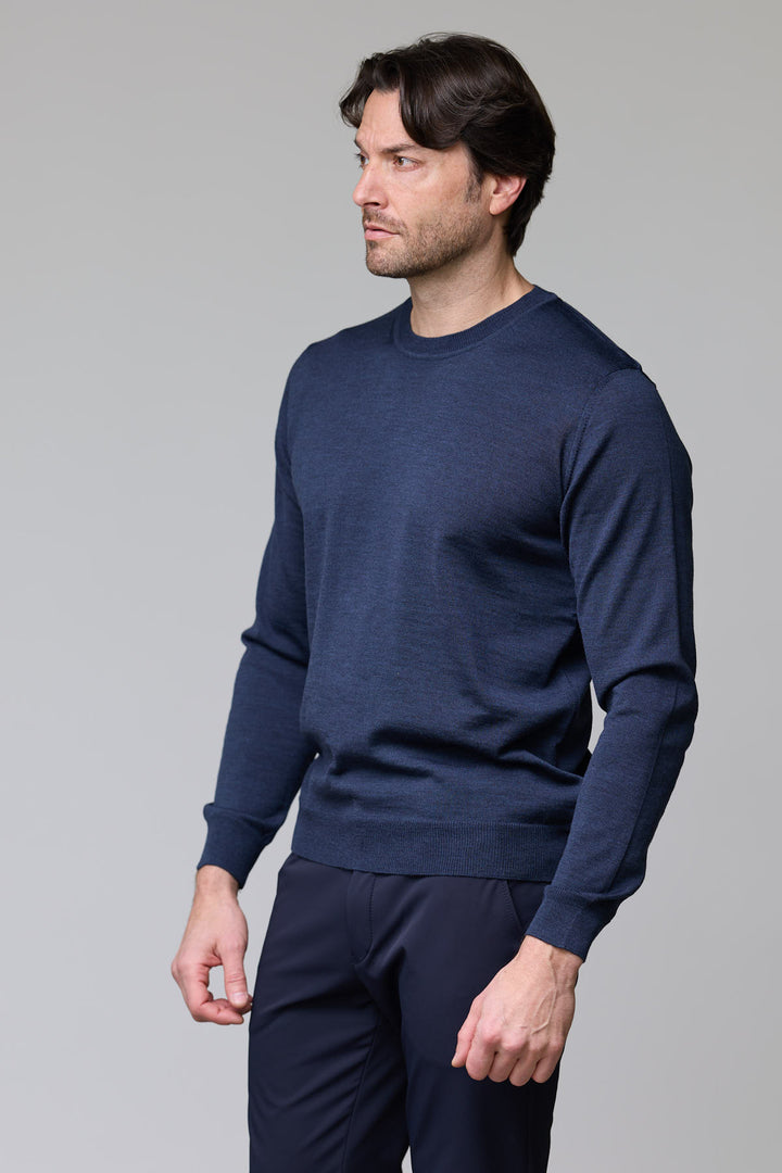 Merino wool turtleneck sweater