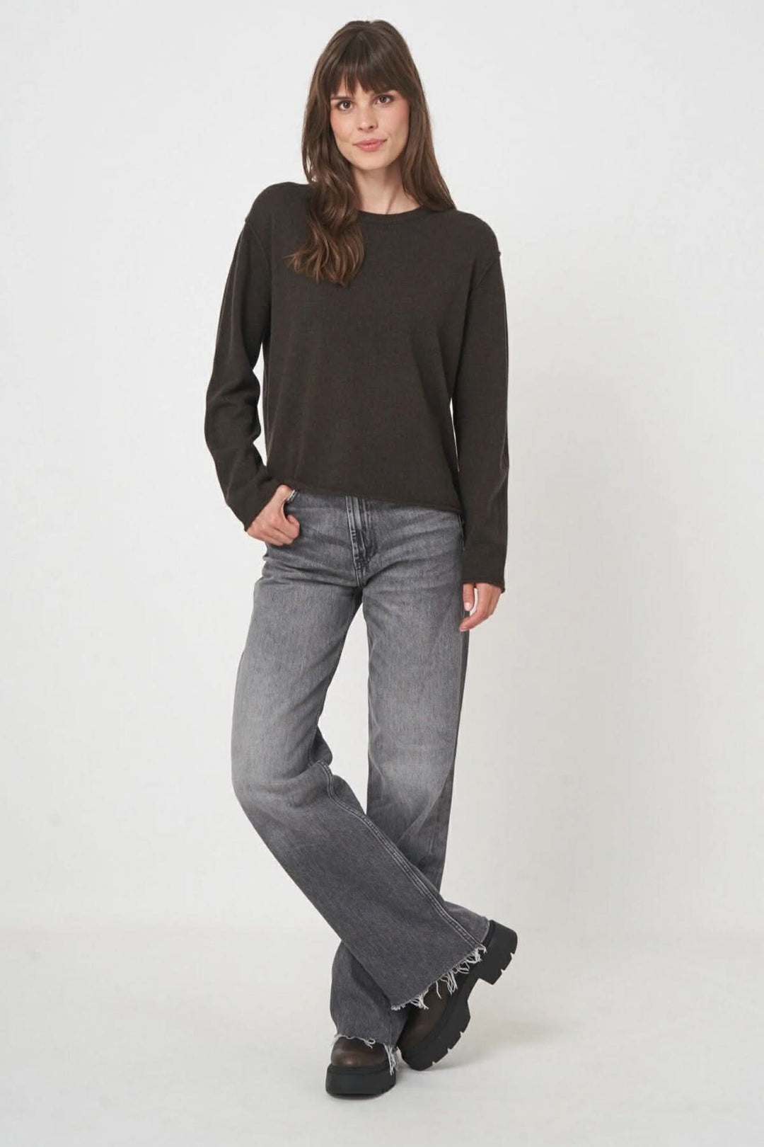 Straight fit sweater