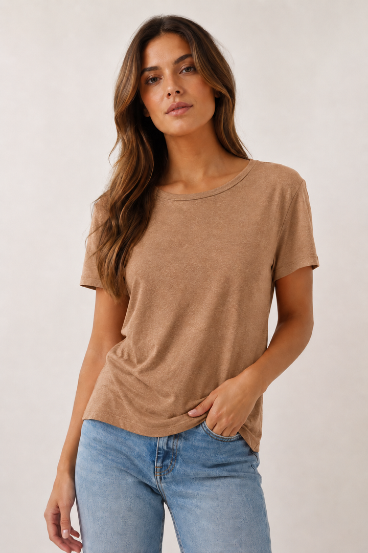 Sophia V-neck Short-Sleeve T-Shirt: A Must-Have