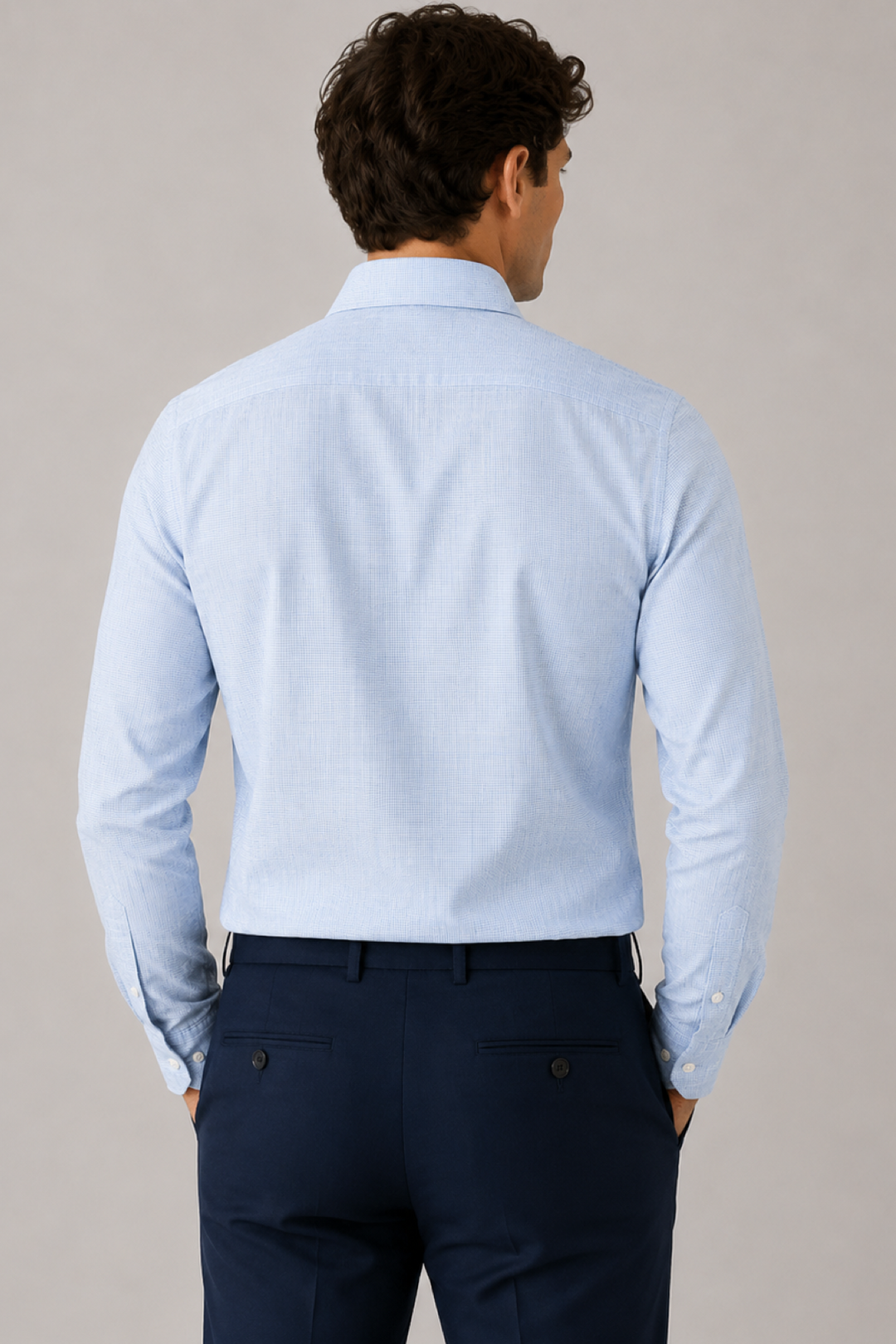 Chemise en lin manches longues